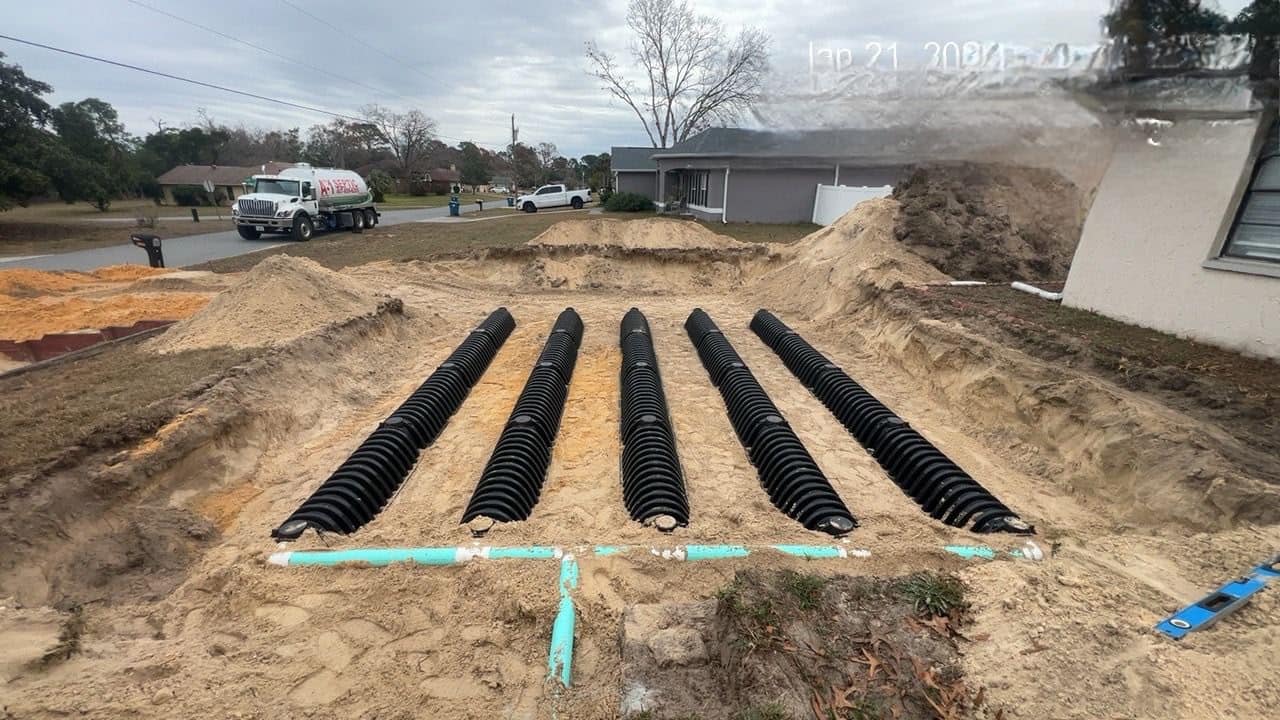Drain Field Line Replacement in Oviedo, FL