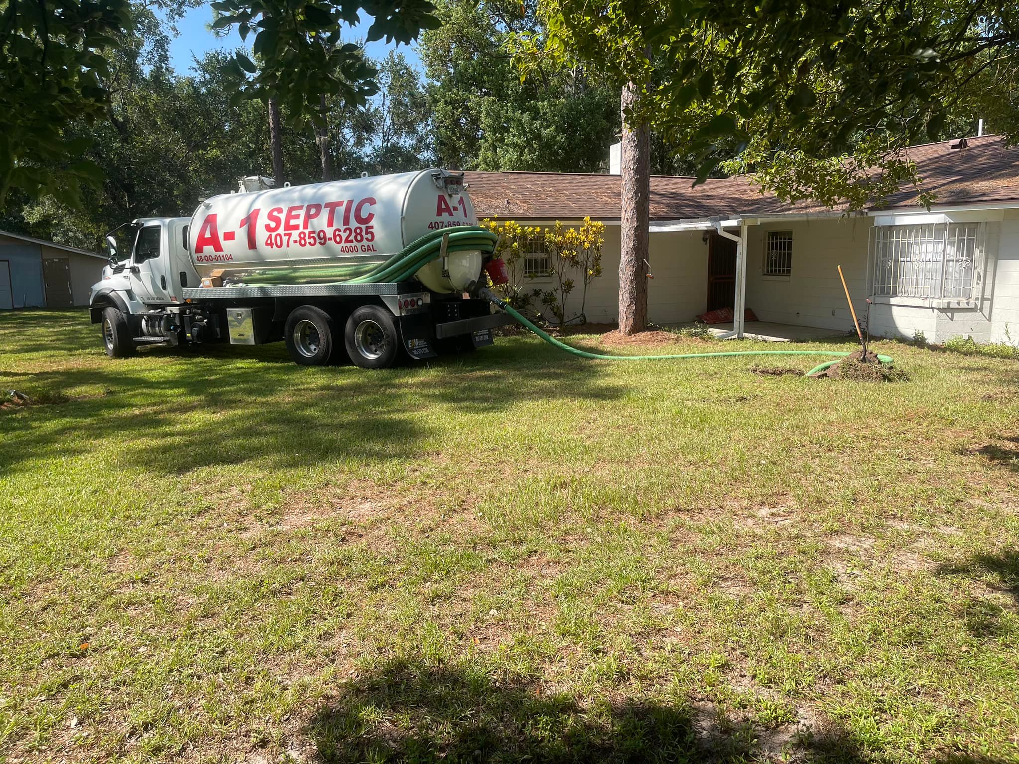 Drain Field Line Replacement in Hunters Creek, FL