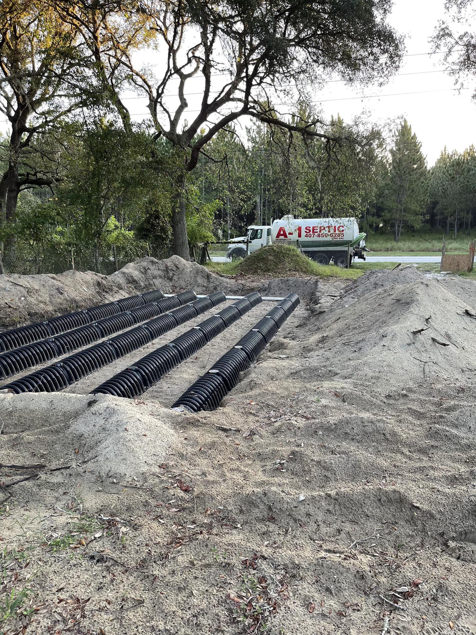 Drain Field Line Replacement in Umatilla, FL